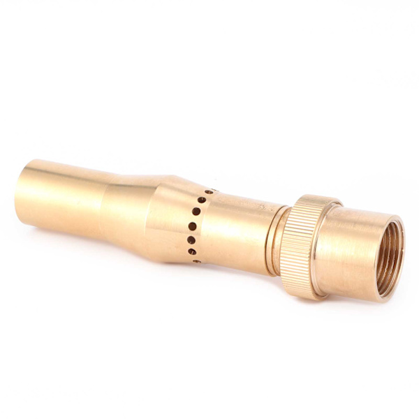 Hunn Fountain Dysenavn Messing Multihull Boblende Sprinkler for Hage Dam G3/4 25mm
