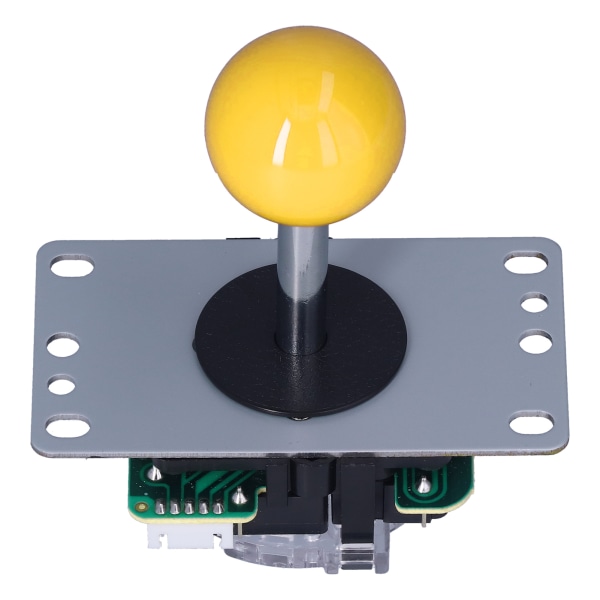 Arcade Joystick Classic 5 Pin 8 Veje Arcade Joystick Udskiftningsdele til Xbox 360 til PS2 til PS3 Gul