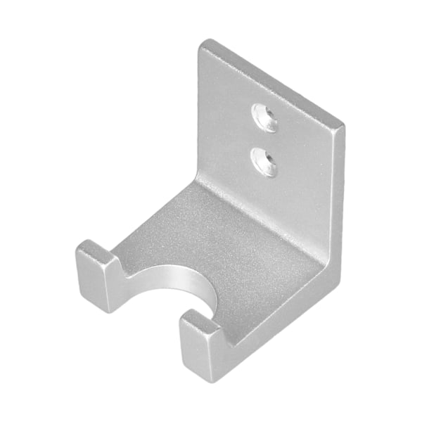 Kaffetamperväggfäste i aluminiumlegering med viskos och perforerad design - Silverfärgad hållare för dubbla ändamål
