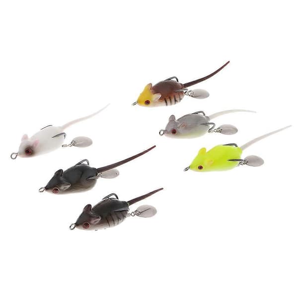 [02]6 st Råttfiskedrag Topwater