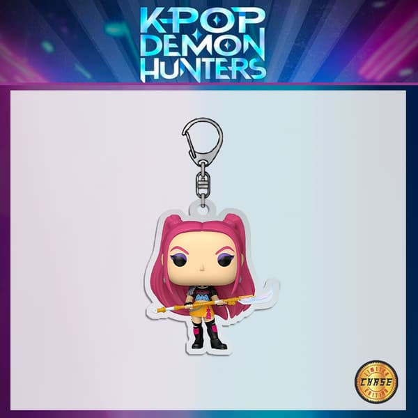 [02]10 KPOP Demon Hunter Nøglering Akrylvedhæng