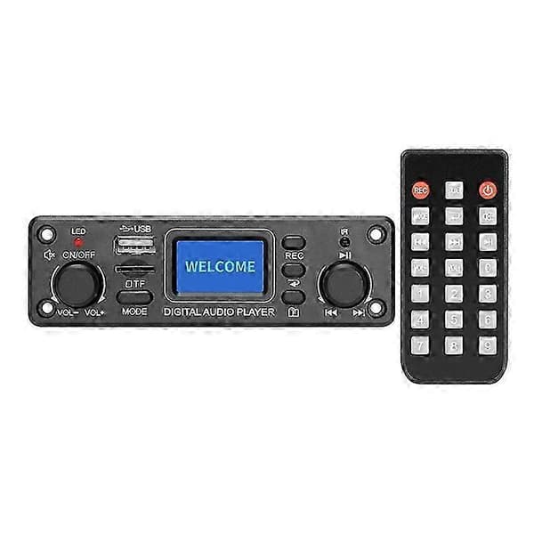 Digitaalinen audiosoitin Bluetooth MP3-soittimen dekooderikortti 128x64 DOTS LCD USB SD BT FM -musiikkisoitin Mo