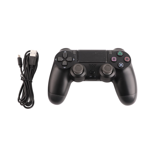 Wired Gamepad Joystick Fine Crafting Sensitive Fast Wired Game Controller för PS4-spelkonsol Svart