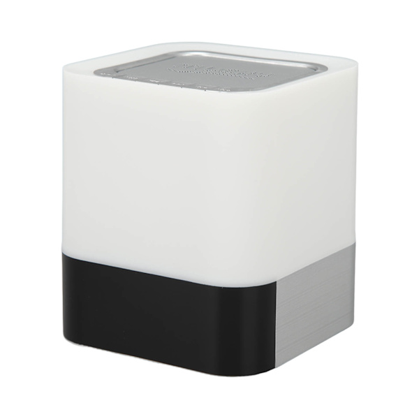 Nattlampa Bluetooth-högtalare Trådlös Bärbar Woofer Touch Control Bluetooth-högtalare med LED-lampa USB-gränssnitt