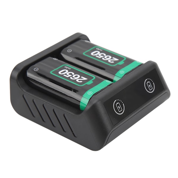 Laddningsbara Batteripack för Xbox Series X/S 2650mAh Snabbladdning LED-indikator Controller Batteri