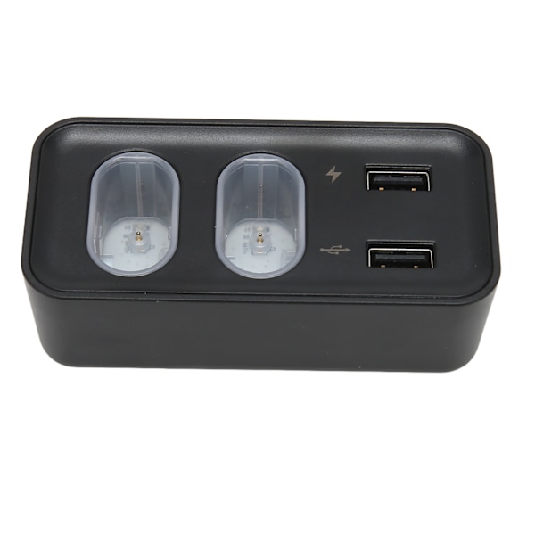 Kontrollbatteripaket 2 st 800mAh Uppladdningsbara Batterier med USB-Laddningsstation för Xbox One X S-serien