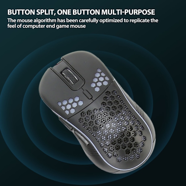 4-i-1 Mobilspel-kombopaket Bluetooth Mobilspelkontroll Speltangentbord Muskonverterare för Android för iOS