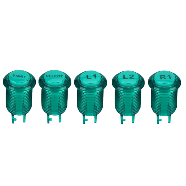 822B Enkelt DIY Arcade Joystick Tillbehörssats för Arkad / Fighting Hemspel USB-set i Amerikansk Stil (Grön)