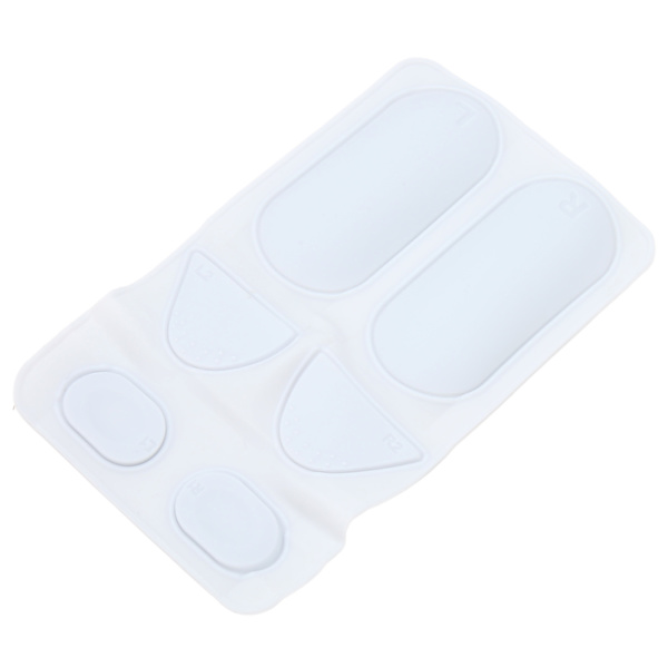 Spillsikre silikonputer for PS VR2 Sense-kontroller, svettebestandig, uten rester