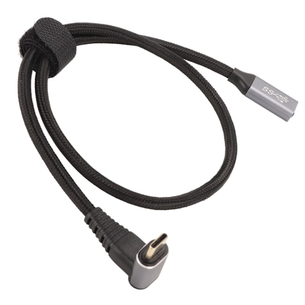 USB C 3.1 Hann til Hunn Kabel PD100W Rask Lading 10Gbps 4K ved 60Hz USB C Lading Kabel for Steam Deck Spillkonsoller 50cm/19.7in