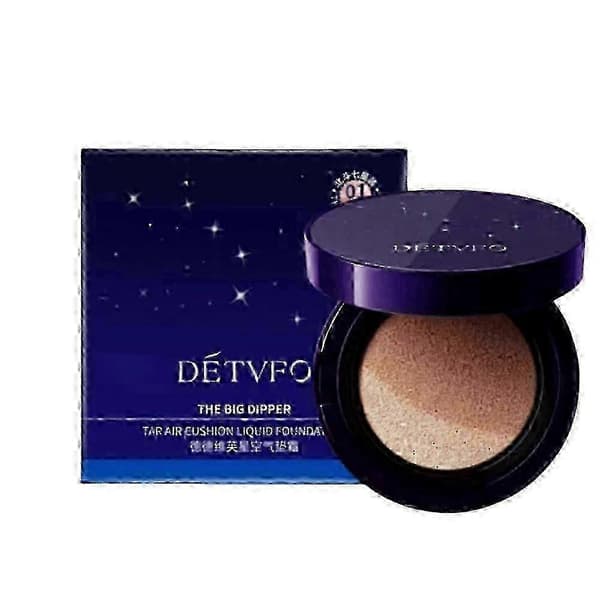 【02】Evanesce Blød Mat Creme Concealer, Vandfast Foundation, Fuld Dækning Ivory White