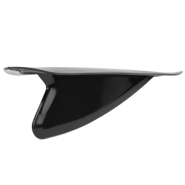 Longboard Surfbræt Fin Sort PVC Paddleboard Fin Surfbræt Tilbehør