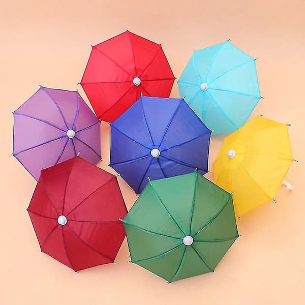 5 stk. Mini Paraply Leke