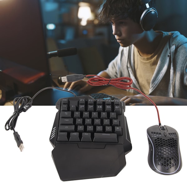 Tangentbord Mus Konverter Turbo Funktion Trådbunden Speltangentbord Och Mus Och Konverter Kombinationspaket för PS för Xbox för Switch
