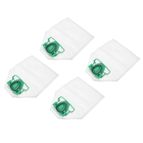 4-pack Ersättningsdammsugarpåsar för Vomerk Kobold VK 200, VK135, VK136, VK 140, VK 150 och FP200 dammsugare