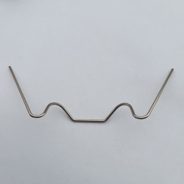 HOMYL Drivhusglassklips - Modell W - 304 Rustfritt Stål - 100 Stk - Rustfri