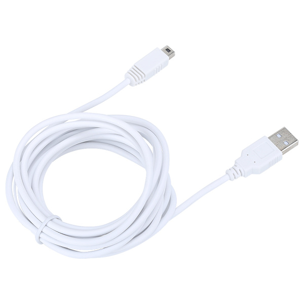 5 kpl 3m USB-datakaapeli WIIU-pelikonsolille latausjohto pelikonsolilisävarusteet