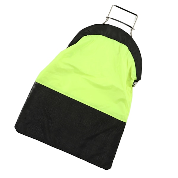 Foldbar Dykke- og Fiskepose, Lukket Dykke- og Fiskepose, Fiskeutstyr, Fluorescerende Gul