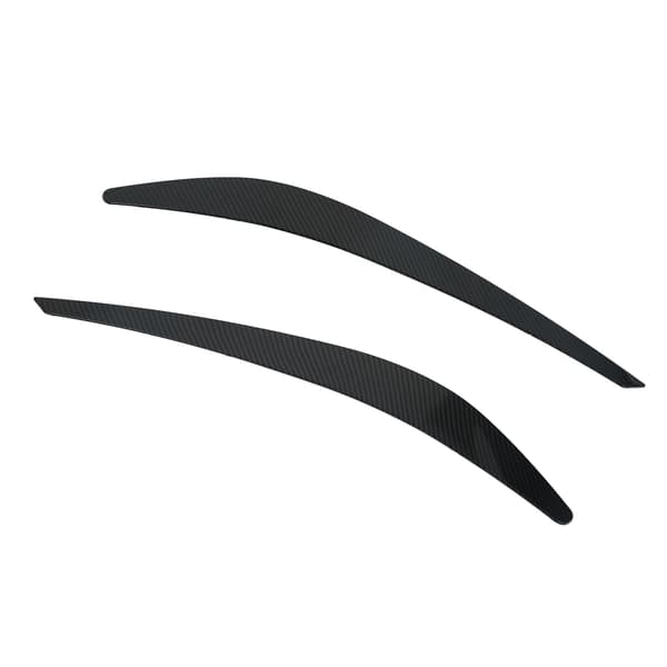 2 stk. Øyelokktrim for frontlykter, erstatning for Commodore VF I II 2013-2017, karbonfiberstil