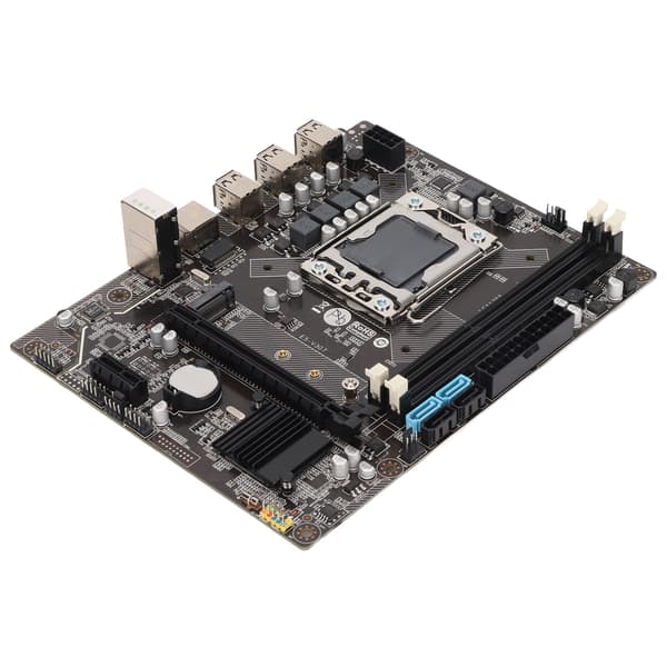 LGA 1356 HM65 Chip 6 Core PC Bundkort CPU Combo med SATA Kabel til Intel Desktop Computer