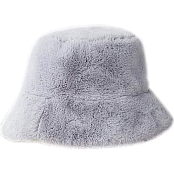 Kvinder imiteret pelshat Russisk bombeflyhat Kvinde Trapper Hat Furry Earflap Cap