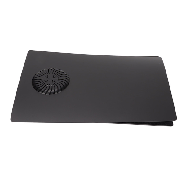 Spelkonsolpanelplatta Frostad Svart Ersättning Konsolpanelplatta Skal med Thermovent för PS5 Digital Edition