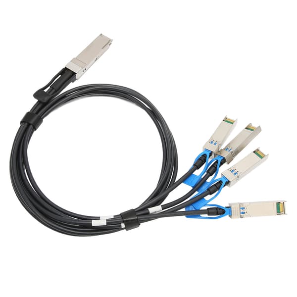 100G QSFP28 til 4 SFP28 DAC-kabel 1M 100Gbps Direct Attach kobberkabel til Big Data