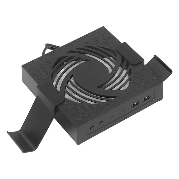 Automaattinen jäähdytystuuletin RGB-värillä, 4 nopeutta, konsolin jäähdytystuuletin Xbox Series X XSX:lle, musta