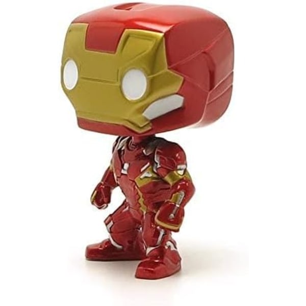 Funko#POP Marvel sisällissodan toimintafiguuri - Iron #Man, monivärinen, vakio #126