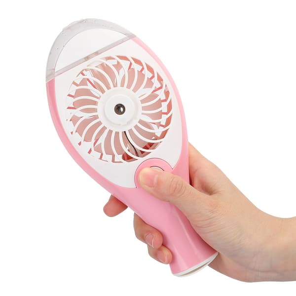 Handhållen Fläktspruta Rosa Sommarkylningspresent för Barn Hydreringsdimma