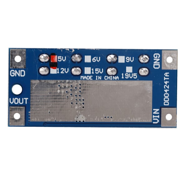 60W DC-DC Boost-muunnin: Muuntaa 3,7V-18V syöte 5V, 6V, 9V, 12V, 15V, 19,5V ulostuloon (5V oletusarvo)