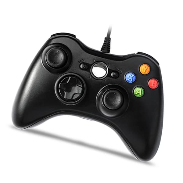 Universal Kablet Gaming Controller Gamepad Joystick til PC Laptop Android Sort