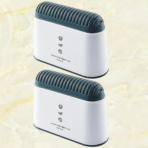 2 stk. Deodorantboks for kjøleskap