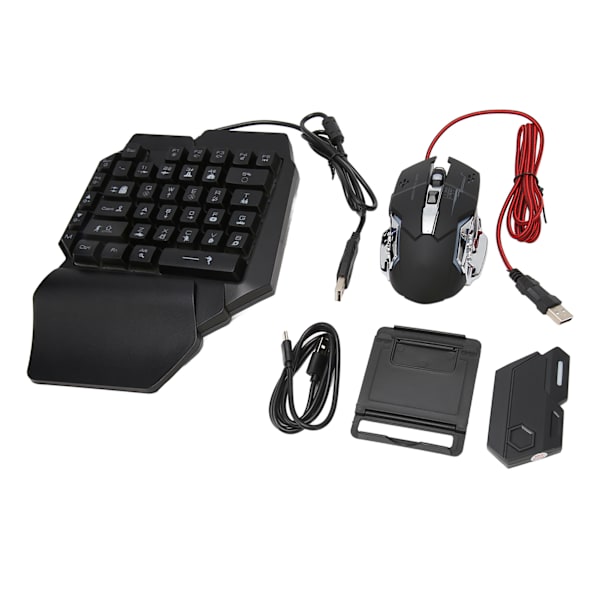 Tangentbord och Mus Konverteringsset Trådbunden Trådlös RGB Mekanisk Tangentbord Mus Adapter Combo för Android för Harmony för IOS