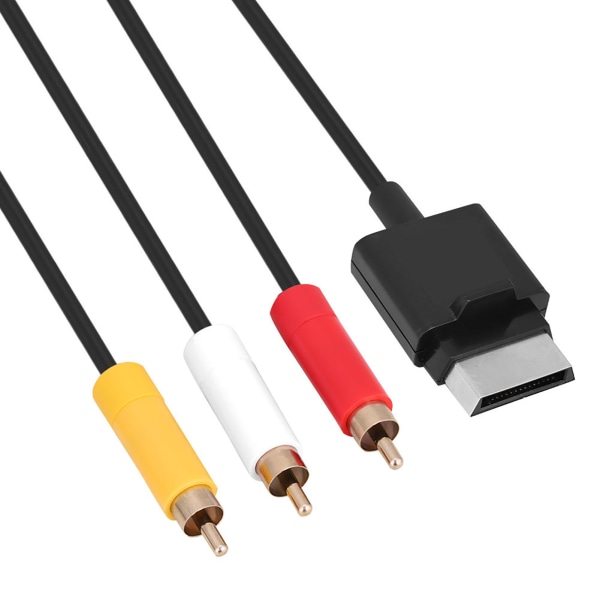 1,8M komponent ABS TV-ledning AV-kabel Audio Videoledning til XBOX 360 Slim