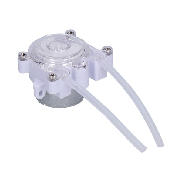 Stille Mini Husholdningspumpe med Peristaltisk Drivverk og 3 Meter Hode for Automatisk DC-Titrering - Tilgjengelig i 6V & 12V Alternativer