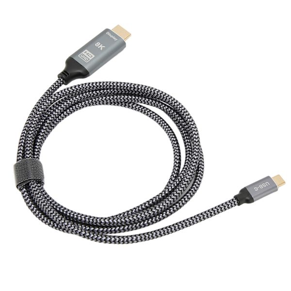 8K USB C til HDMI Adapterkabel Han til Han USB 3.1 Type C til HDMI Kabel
