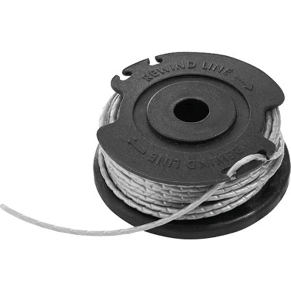 Pakke med 4-Kompatibel med Bosch F016800351 Refill og integrert linespole 6 m lang Ø 1,6 mm linetykkelse for trimmere