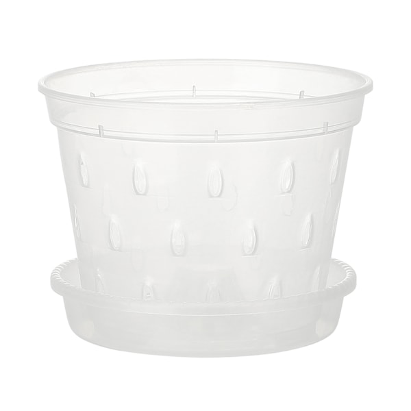(5 stk. transparente 160 (ydre diameter: 15 cm indre diameter: 11,8 cm) egnet til: 6 tommer/7 tommer) matchende bakke