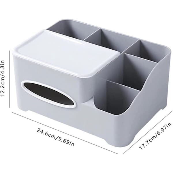 Modern paper holder with pump function, remote control, multifunctional pen holder, suitable for home and office, paper towels and pens, etc.