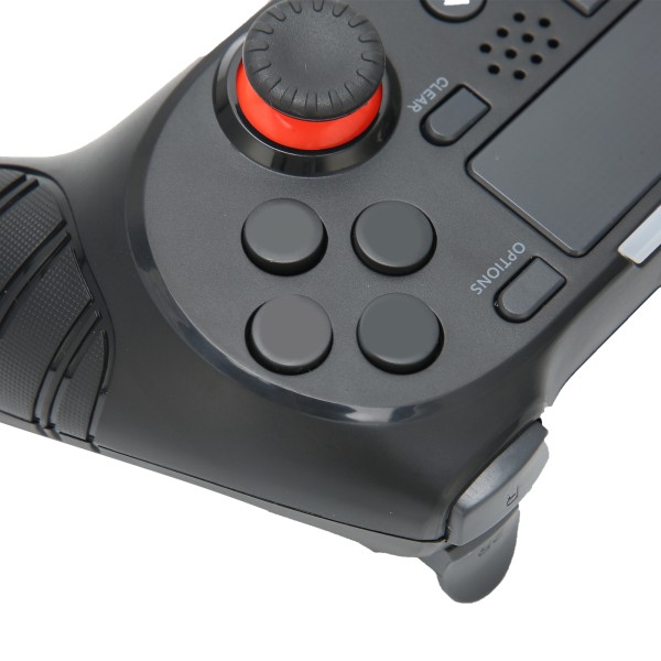 Bluetooth Trådløs Gamepad ABS Controller Joystick PC Genopladelig til PS4 Konsol Sort