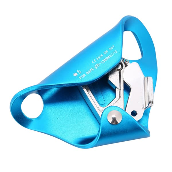 Klättring Ascender Riser Fall Arrest Safty Gear Bergsklättring Utrustning för bergsklättring Blå