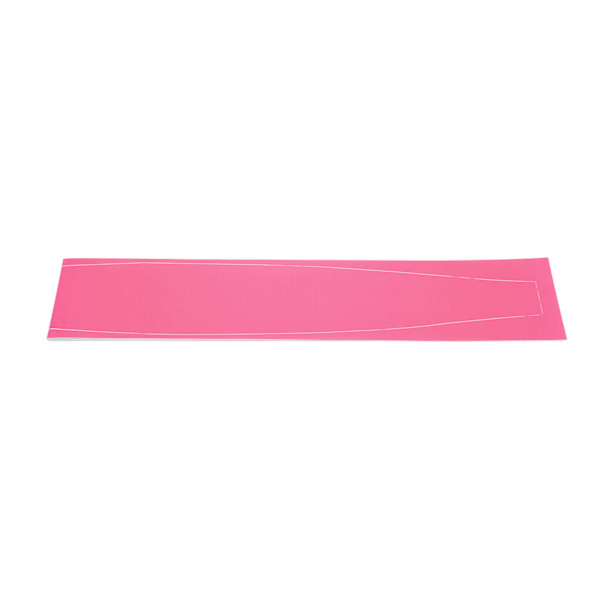 Midtskin for PS5-konsollen, ripesikker, integrert midtre stripeklistremerke, konsollens midtre del, beskyttelsesstripefilm, rosa