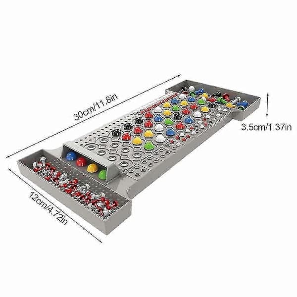 [02]Mastermind Classic Code Breaking Game Strategi Familiespill Hjernetrening