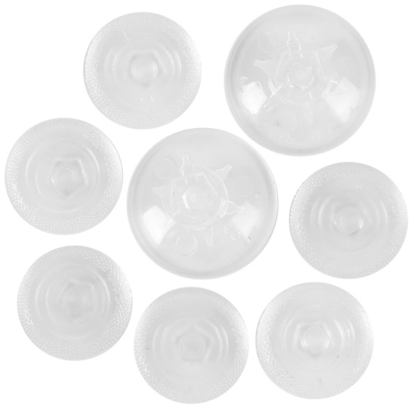 Universal Gamepad Justerbar Høyde Joystick Deksel Tilbehør for XBOX ONE Spillmaskin hvit
