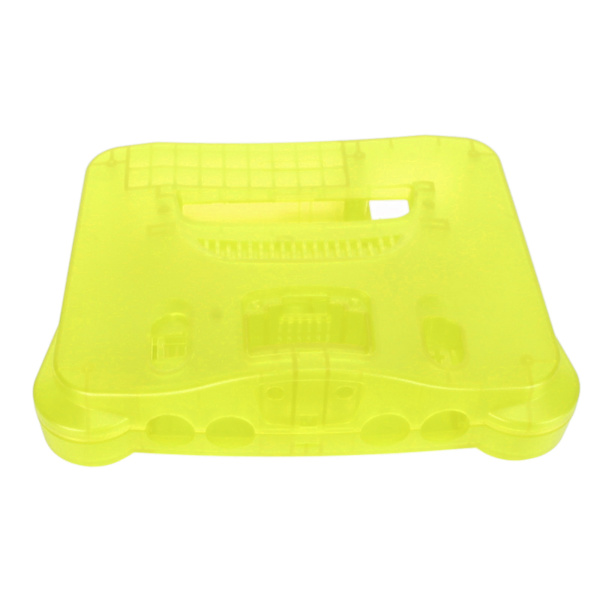 Etui for spillkonsoll - Retro ABS Robust Profesjonelt erstatningsskall for N64 Transparent Grønn