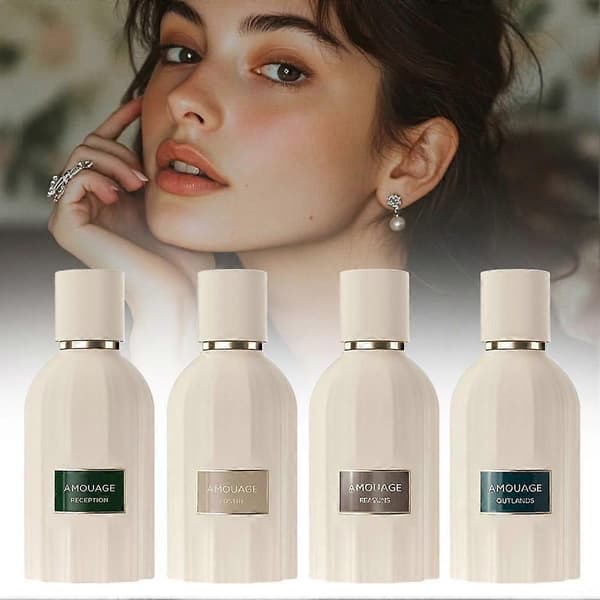 【02】Amouage Eau de Parfum 3.4 oz 100 ml Til Kvinder / Mænd Ny i æske Outlands