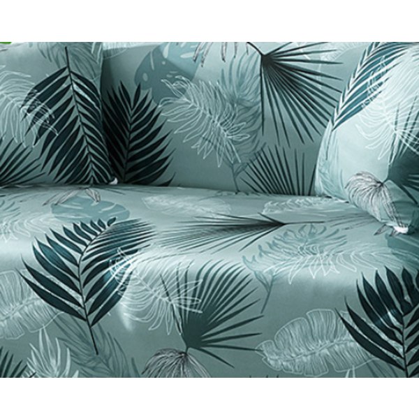 2 istuttava sohvan cover 150-185 cm moderni sohvan cover käsinojilla Universal joustava cover sohvan cover sinivihreä