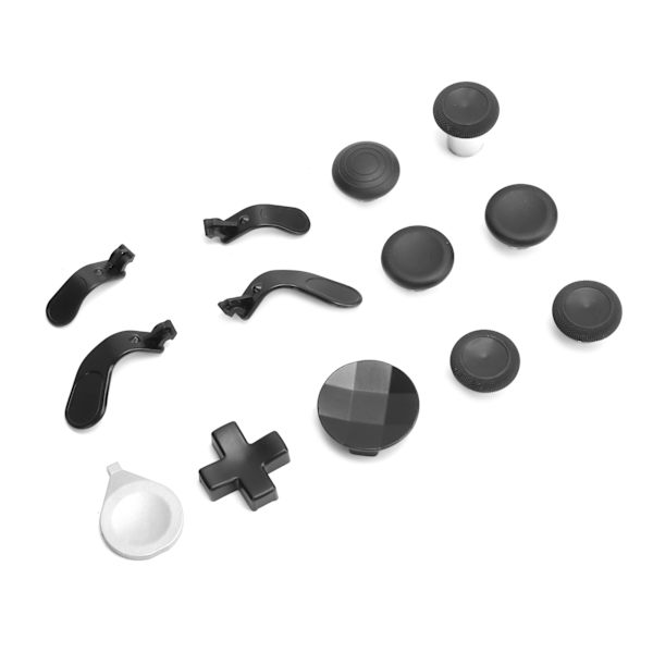 Spelkontroll-Joystick- och Paddelbyte Tillbehör Ersättning för Xbox One Elite Series 2-kontroll Svart