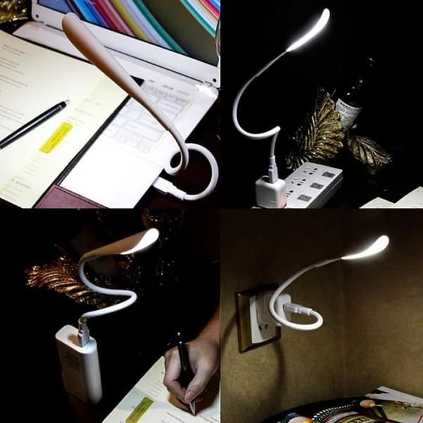 Flexible USB LED Touch Lamp Ultra Bright 14 LED Mini USB Portable LED Light for Laptop